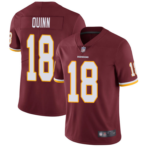 Washington Redskins Limited Burgundy Red Men Trey Quinn Home Jersey NFL Football #18 Vapor